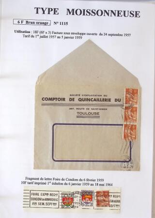 1944-1962 Collection en 2 volumes sur la Marianne :