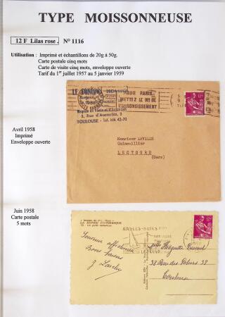 1944-1962 Collection en 2 volumes sur la Marianne :