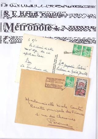 1944-1962 Collection en 2 volumes sur la Marianne :