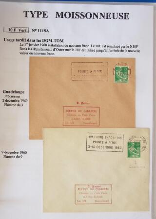 1944-1962 Collection en 2 volumes sur la Marianne :