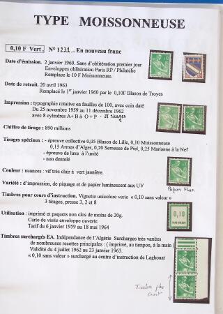 1944-1962 Collection en 2 volumes sur la Marianne :