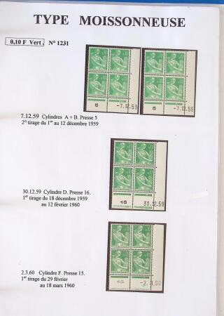 1944-1962 Collection en 2 volumes sur la Marianne :