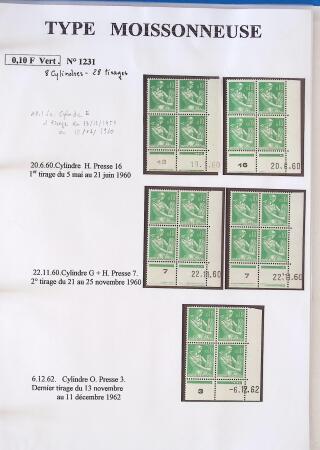 1944-1962 Collection en 2 volumes sur la Marianne :