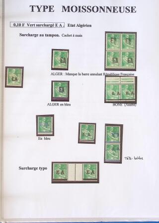 1944-1962 Collection en 2 volumes sur la Marianne :