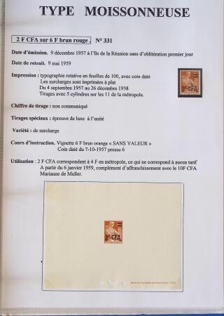 1944-1962 Collection en 2 volumes sur la Marianne :