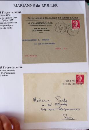 1944-1962 Collection en 2 volumes sur la Marianne :
