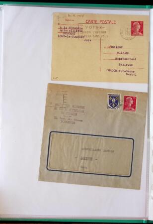 1944-1962 Collection en 2 volumes sur la Marianne :