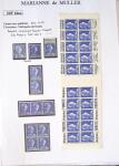 1944-1962 Collection en 2 volumes sur la Marianne :