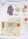 1944-1962 Collection en 2 volumes sur la Marianne :