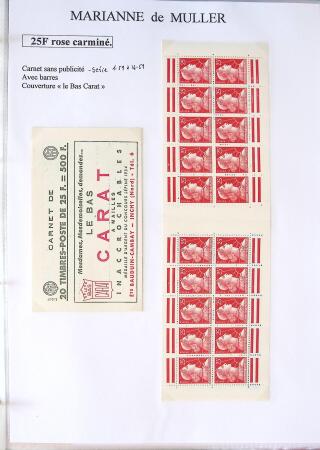 1944-1962 Collection en 2 volumes sur la Marianne :