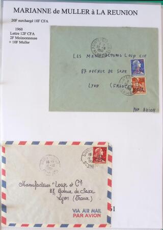 1944-1962 Collection en 2 volumes sur la Marianne :