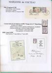 1944-1962 Collection en 2 volumes sur la Marianne :