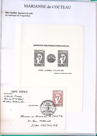 1944-1962 Collection en 2 volumes sur la Marianne :