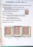 1944-1962 Collection en 2 volumes sur la Marianne :