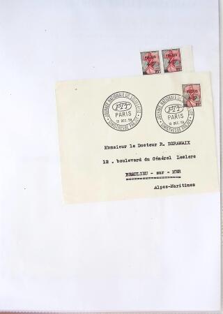 1944-1962 Collection en 2 volumes sur la Marianne :