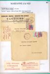 1944-1962 Collection en 2 volumes sur la Marianne :