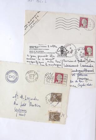 1944-1962 Collection en 2 volumes sur la Marianne :
