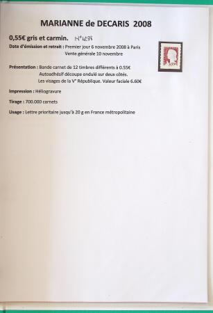 1944-1962 Collection en 2 volumes sur la Marianne :
