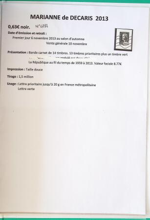 1944-1962 Collection en 2 volumes sur la Marianne :
