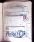 1880-1945 Enorme classeur de cartes postales avec toutes
