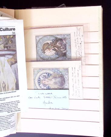 1880-1945 Enorme classeur de cartes postales avec toutes