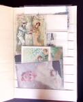 1880-1945 Enorme classeur de cartes postales avec toutes