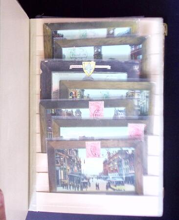 1880-1945 Enorme classeur de cartes postales avec toutes