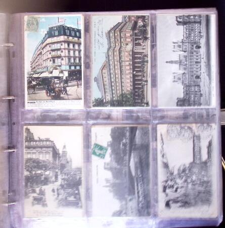 1900-1930 Un classeur contenant un peu plus de 500