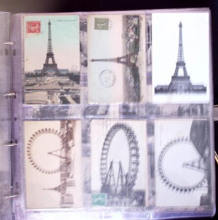 1900-1930 Un classeur contenant un peu plus de 500