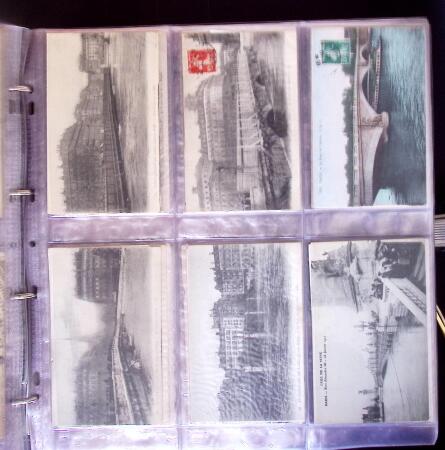 1900-1930 Un classeur contenant un peu plus de 500