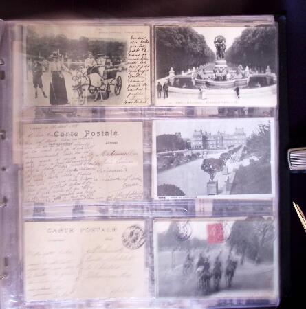 1900-1930 Un classeur contenant un peu plus de 500