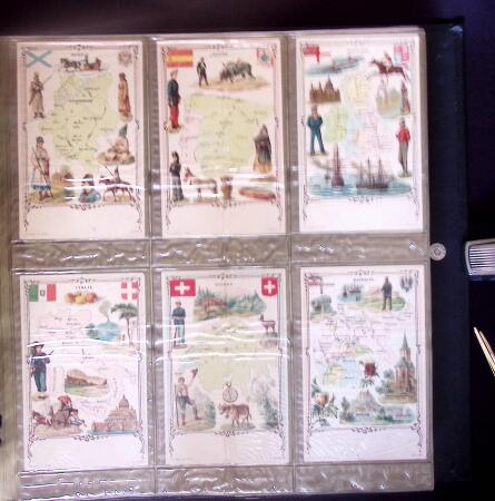 1900-1930 Un classeur contenant un peu plus de 500