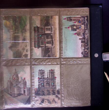 1900-1930 Un classeur contenant un peu plus de 500