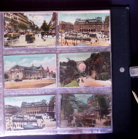 1900-1930 Un classeur contenant un peu plus de 500