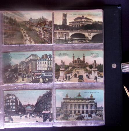 1900-1930 Un classeur contenant un peu plus de 500