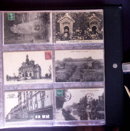 1900-1930 Un classeur contenant un peu plus de 500