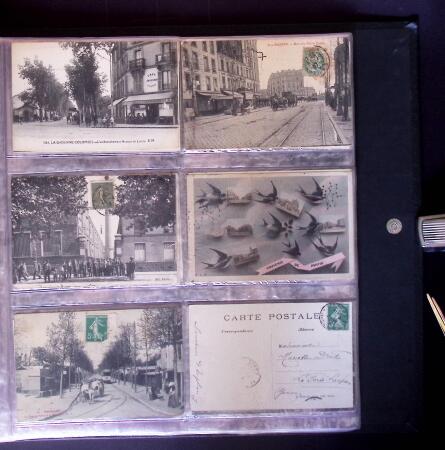 1900-1930 Un classeur contenant un peu plus de 500