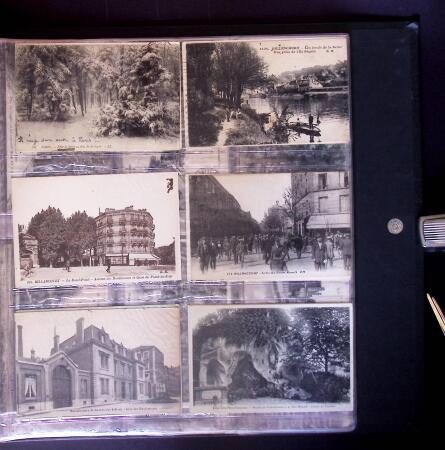 1900-1930 Un classeur contenant un peu plus de 500