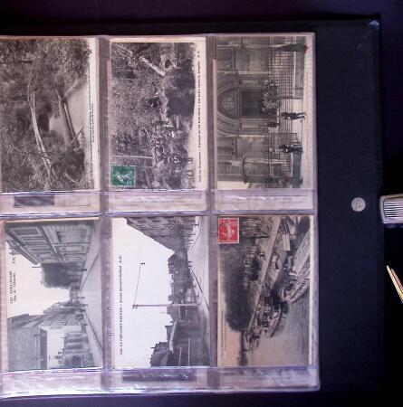 1900-1930 Un classeur contenant un peu plus de 500