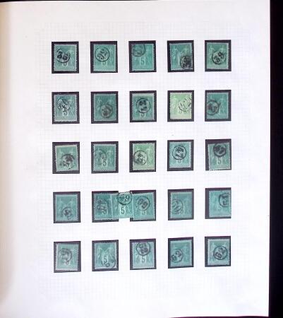 1860-1900 un classeur contenant une grande partie des