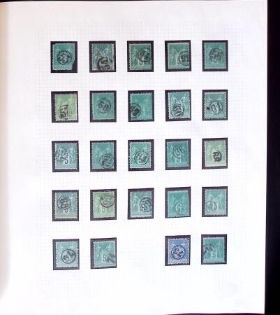 1860-1900 un classeur contenant une grande partie des