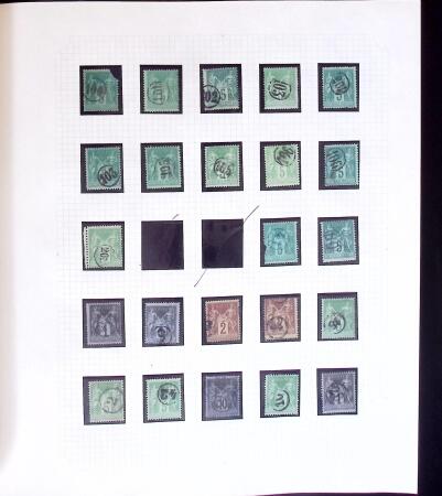 1860-1900 un classeur contenant une grande partie des