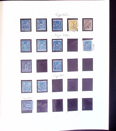 1860-1900 un classeur contenant une grande partie des