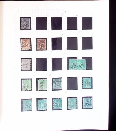 1860-1900 un classeur contenant une grande partie des