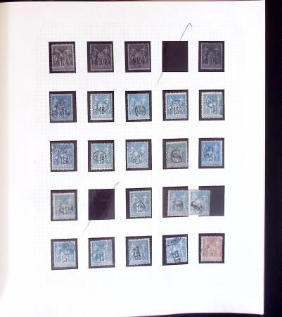 1860-1900 un classeur contenant une grande partie des