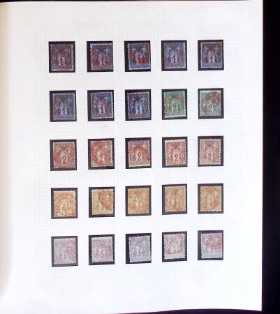 1860-1900 un classeur contenant une grande partie des