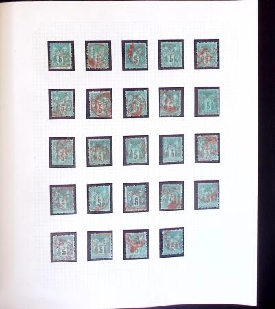 1860-1900 un classeur contenant une grande partie des