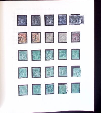1860-1900 un classeur contenant une grande partie des