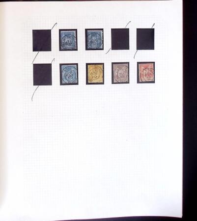 1860-1900 un classeur contenant une grande partie des