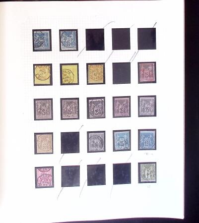 1860-1900 un classeur contenant une grande partie des